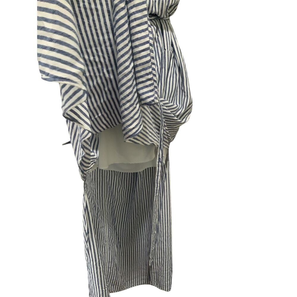 Mauricas Striped off the shoulder maxi size xl #1253 - Picture 4 of 5
